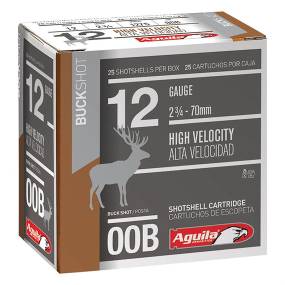 BUCKSHOT TACTICAL 12 GAUGE 2-3/4'' #00 BUCK SHOT 250 CASE 105000942