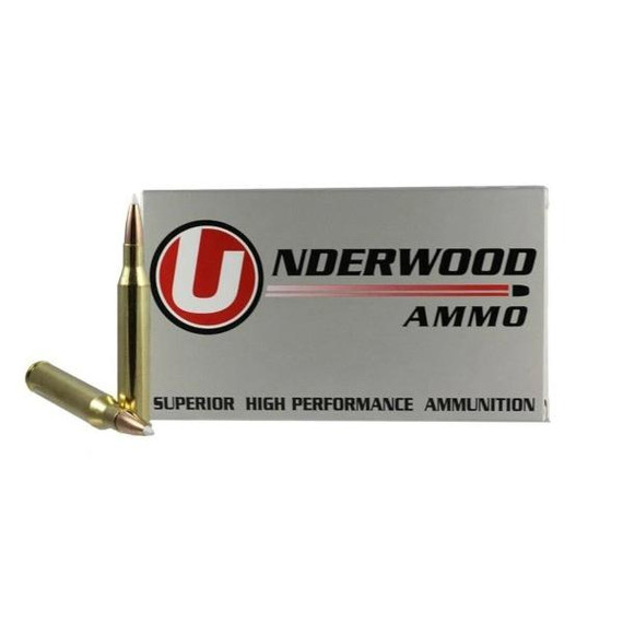 Underwood Ammo Nosler Accubond Spitzer Rifle Ammunition 25-06 Rem 110gr PT 3250 fps 20/ct UB533