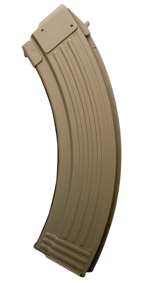 Global Ordnance LLC 810091157503   40rd 7.62x39mm Fits AK-47 FDE Steel 185629