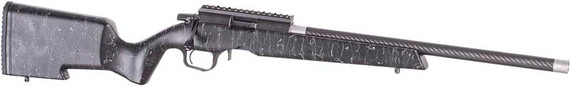 CHRISTENSEN RANGER 17HMR 18"</br>CF BBL/STOCK BLACK W/GREY WEB G8011201400