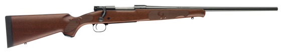 Winchester Guns 535201289 Model 70 Featherweight Compact 6.5 Creedmoor Caliber with 5+1 Capacity, 20" Barrel, Brushed Polish Blued Metal Finish & Satin Walnut Fixed Feather Checkered Stock Right Hand 108584