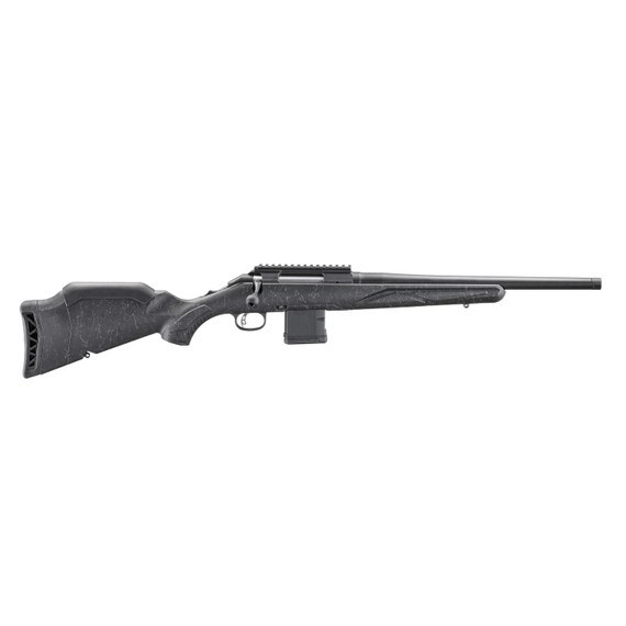Ruger American GII Patrol Rifle 5.56 NATO 10rd Magaizine 16.1'' Threaded Barrel Black Splatter Stock UR56903