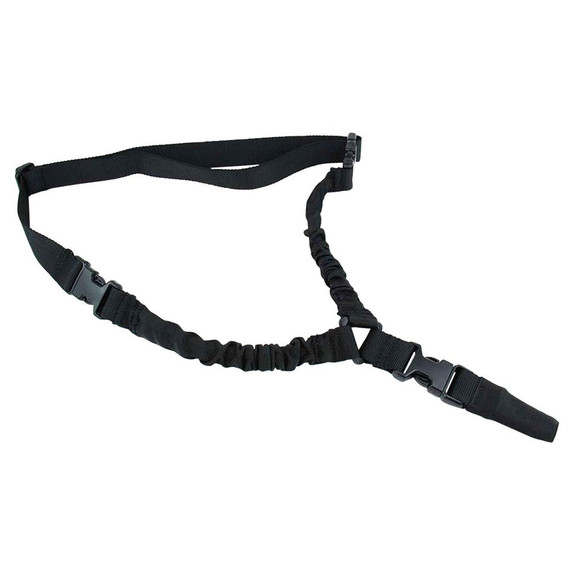 Tacfire One Point Double Bungee Rifle Sling Black EFSL002B