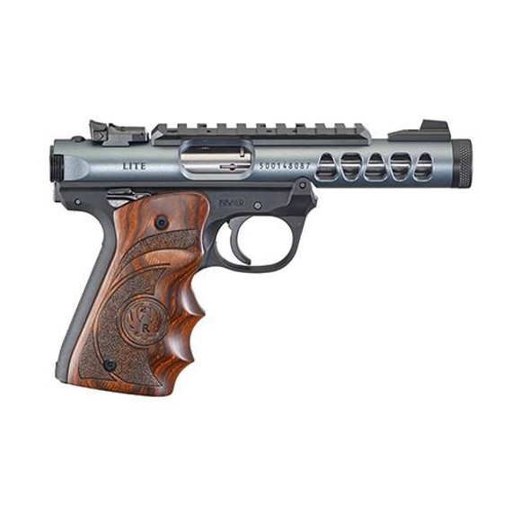 Ruger MK IV 22/45 Lite .22LR 4.4 Barrel 10rd Magazine Diamond Grey Finish with Target Laminate Grip UR43921