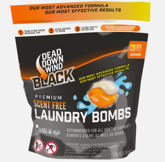 DDW BLK PREM LAUNDRY BOMBS 36/CTN DDW118418