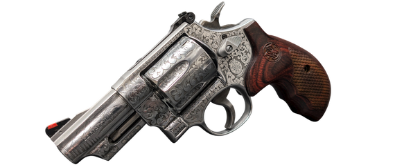 SMITH & WESSON 629 DELUXE STS ENGRAVED ALASKAN GRIZZLY 44MAG 3" 6RD DA/SA SMIT150715-GRIZZ