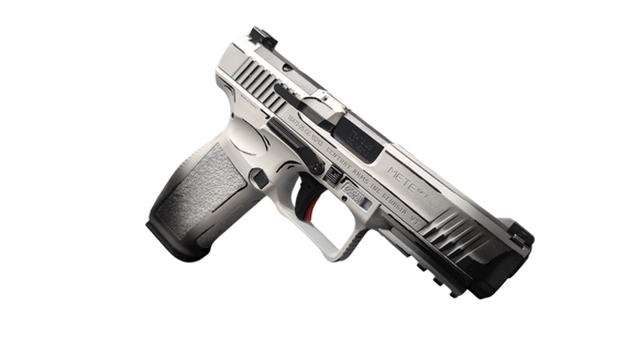 CENTURY CANIK METE SFT ONE SERIES DOODLE 9MM PSTL 4.46" WHITE/BLACK  1-18RD MAG CENTHG6595OS-DOODLE