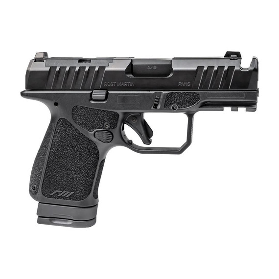Rost Martin RM1S Comp Handgun 9mm Luger 10rd Magazines(2) 3.6" Barrel Black Optic Ready MMRM1SBLKOSP10COMP