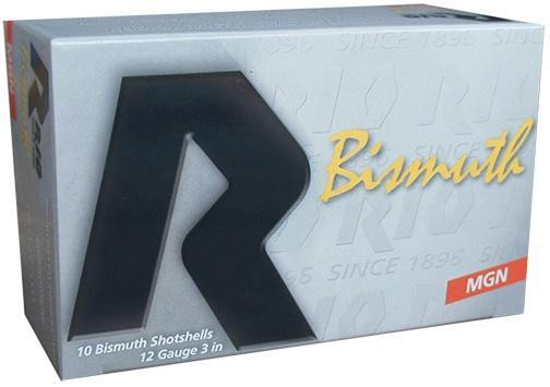 Rio Bismuth Magnum Shotshell 12 ga 3" MAX 1-5/8" #3 1350 fps 10/Box RORBIMGN463