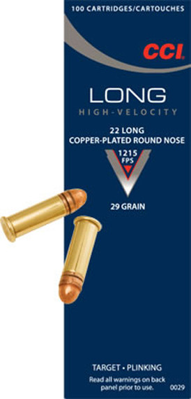 CCI 22LONG-HS 29G 100BX O-0029