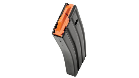10RD BODY LIMITED TO 5RD - .223/5.56 DURAMAG SS - BLACK/ORANGE MAGAZINE CT1023041178CPDL05