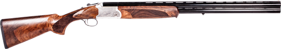 ATI ATIGKOF12SV Cavalry SV 12 Gauge 28" 2 3" Silver Engraved Wood Right Hand 89647