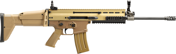 FN 986012 SCAR 16s NRCH 5.56x45mm NATO 16.25" Barrel 10+1, Flat Dark Earth Anodized Receiver,  FDE Telescoping Side-Folding Stock With Adjustable Cheekpiece,  Optics Ready 139820
