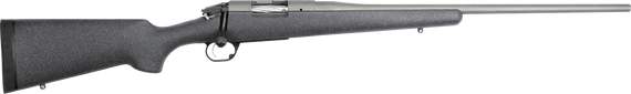Bergara Rifles BPR2828N Premier Mountain 28 Nosler 2+1 24" Tactical Gray Cerakote Barrel, Tactical Gray Cerakote Stainless Steel Receiver, Gray Speck Black Stock, Right Hand 119380