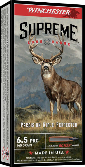 WINCHESTER 6.5 PRC 140 GR BC MAX 20RD/BX 10BX/CS O17_WINCS65PBC