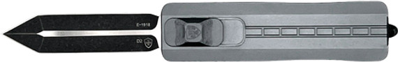 TEMPLAR KNIFE SMALL OTF SIDESLIDER 2.75" GREY BLK DGGR D2! SASAGM121