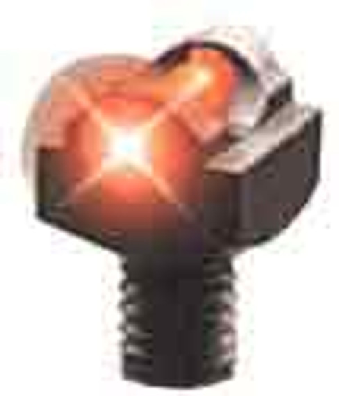 TRUGLO SIGHT STAR BRITE DELUXE5/40 THREAD FIBER OPTIC RED TG954CR
