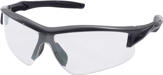 HOWARD LEIGHT ACADIA GLASSESBLACK FRAME/CLEAR LENS R02214