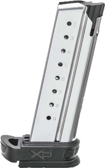 SPRINGFIELD MAGAZINE XDE9MM 9RD MAG W/EXT SLEVE! XDE09091