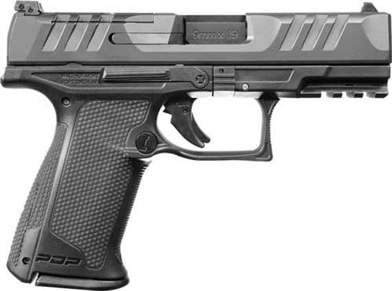 WALTHER PDP F OR 9MM 4" FS15-SHOT BLACK POLYMER FRAME G2842734