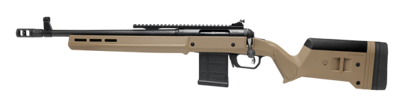 Savage Arms 58202 110 Scout Full Size 450 Bushmaster 5+1 16.50" Matte Black Threaded Barrel, Picatinny Rail Carbon Steel Receiver, Flat Dark Earth Magpul Hunter Synthetic Stock, Left Hand 161713