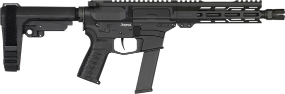 CMMG 40A330FAB Banshee MKGS 40 S&W 22+1 8" Black Nitride Medium Taper Threaded Barrel, EML 7" M-LOK Handguards, Black Armor Cerakote Aluminum Picatinny Rail Receiver, CMMG Zeroed Grips, Ambidextrous 166501