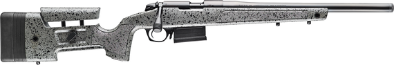 Bergara Rifles B14R001 B-14 Trainer Full Size 22 LR 10+1 18" Matte Blued Matte Barrel & Receiver, HMR w/Adj Cheek Piece Black Fleck Gray Synthetic Stock, Right Hand 119366
