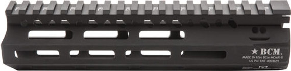 BCM RAIL MCMR 8" M-LOKBLACK FITS AR-15 MCMR8556BLK