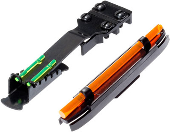 HIVIZ SHOTGUN DEER/TURKEY SETC-SERIES 1/4" VENT RIB C2002