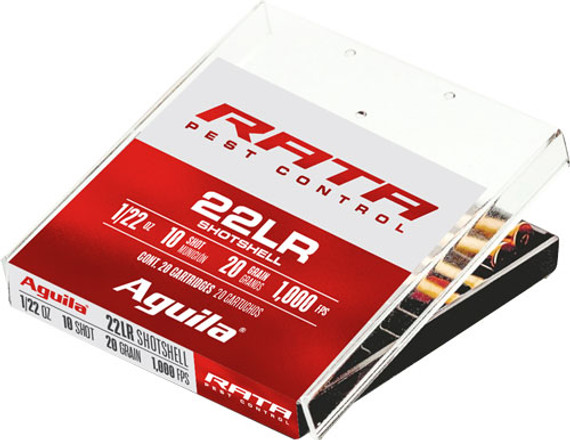 AGUILA SHOTSHELL 22LR #10 SHOT20RD 50BX/CASE A1B222600