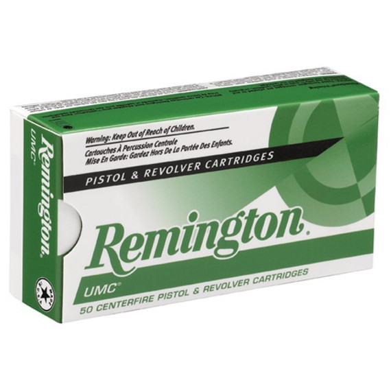 REMINGTON UMC 38 SPL +P 125GR JHP 50/BX 250207634
