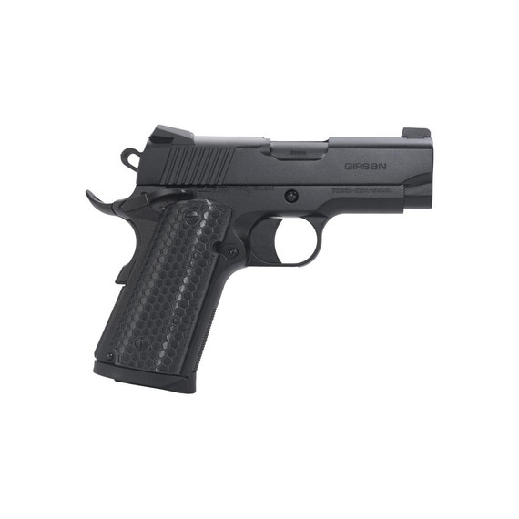 Girsan Untouchable MC1911 Subcompact Handgun 9mm Luger 7rd Magazine 3.4" Barrel Black NT392065