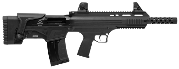 ATI ATIG20BDB Bulldog  20 Gauge 3" 16" 5+1 Black Steel Barrel, Black Aluminum Receiver, Picatinny Rail, Black Fixed Bullpup Stoc & Grip 128770