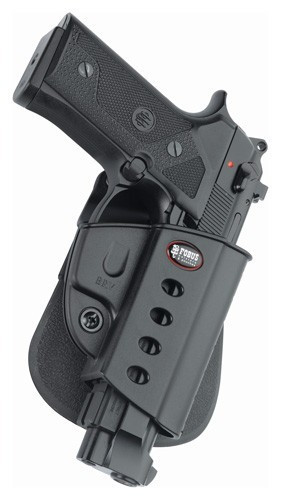 FOBUS HOLSTER E2 VERTEC PADDLEBERETTA 92/96 WITH RAIL BRV