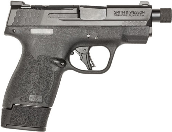 S&W M&P9 SHIELD PLUS OPTICS CTNIGHT SGT THREADED BBL 3 MAGS G14095