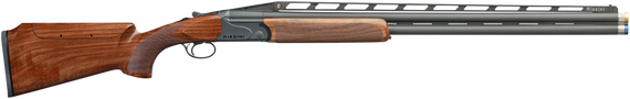 Rizzini USA 26011232 BR110 Sporter IPS Over/Under 12 Gauge 2rd 32" Chrome Lined XL Back Bored, Adj. Vent Rib, Matte Gray Barrel/Rec, Grade II Turkish Walnut Stock w/Adj Comb, 5 Ext. Chokes 156283