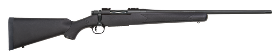 Mossberg 27851 Patriot  7mm-08 Rem 5+1 22" Fluted Barrel w/Recessed Match Crown, Matte Blued Metal Finish, Spiral-Fluted Bolt, Synthetic Stock, Drop Box Magazine, Adjustable LBA Trigger 97052
