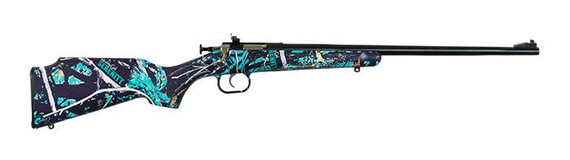 Keystone Crickett Rifle .22 LR Single Shot 16.125" Blued Barrel Synthetic Stock Serenity KPKSA2172