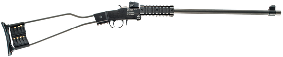 Chiappa Firearms 500110 Little Badger  22 WMR 1rd, 16.50" Black Meatal Finish & Wire Frame/ Black Stock, Right Handed 89583