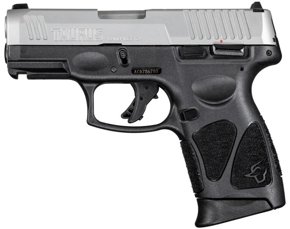 Taurus G3C 9MM BLK/SS 3.2" 12+1 TAG3C9BS