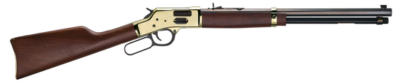 Henry H006GC Side Gate  45 Colt (LC) 10+1 20" Blued Octagon Barrel, Polished Brass Rec, American Walnut Stock, Adj. Sight 155940
