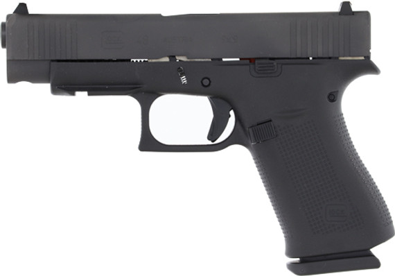GLOCK 48 9MM LUGER FS 10-SHOTW/ FRONT RAIL BLACK POLYMER.. GUA4850201FR