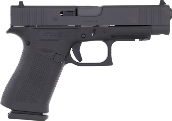 GLOCK 48 9MM LUGER FS 10-SHOTW/ FRONT RAIL BLACK POLYMER.. GUA4850201FR