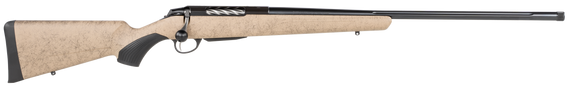 Tikka JRTXRT370 T3x Lite 7mm Rem Mag 3+1 24.30" Fluted/Threaded, Black Barrel/Rec, Black Webbed Tan Roughtech Synthetic Stock, Interchangeable Grip, Muzzle Brake 121547
