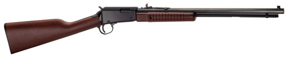 HENRY PUMP ACTION 22S/L/LR20" OCTAGON BLUED WALNUT GH003T