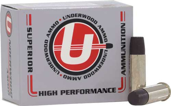 UNDERWOOD 44 REM MAG +P+ 340GRLEAD-FN 20RD 10BX/CS A743