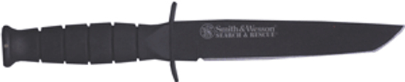S&W KNIFE OPS SURVIVAL W/TANTO6" FIXED BLADE BLACKENED S/S CKSURT