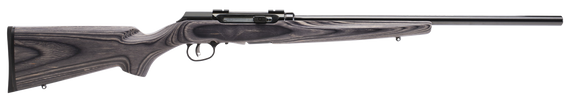 Savage Arms 47006 A17 Target Sporter Full Size 17 HMR 10+1 22" High Luster Heavy Target Barrel, High Luster Drilled & Tapped Carbon Steel Receiver, Satin Gray Fixed Laminate Stock, Right Hand 4440