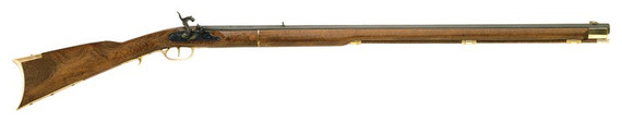 TRADITIONS KENTUCKY RIFLE  50CAL PERCUSSION 33.5" BLUE/HRDW R2020