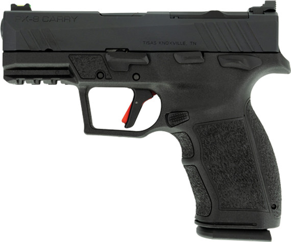 TISAS PX-9 CARRY TS 9MM PISTOL3.5" BBL W/ SAFETY 15RD BLACK G15000300